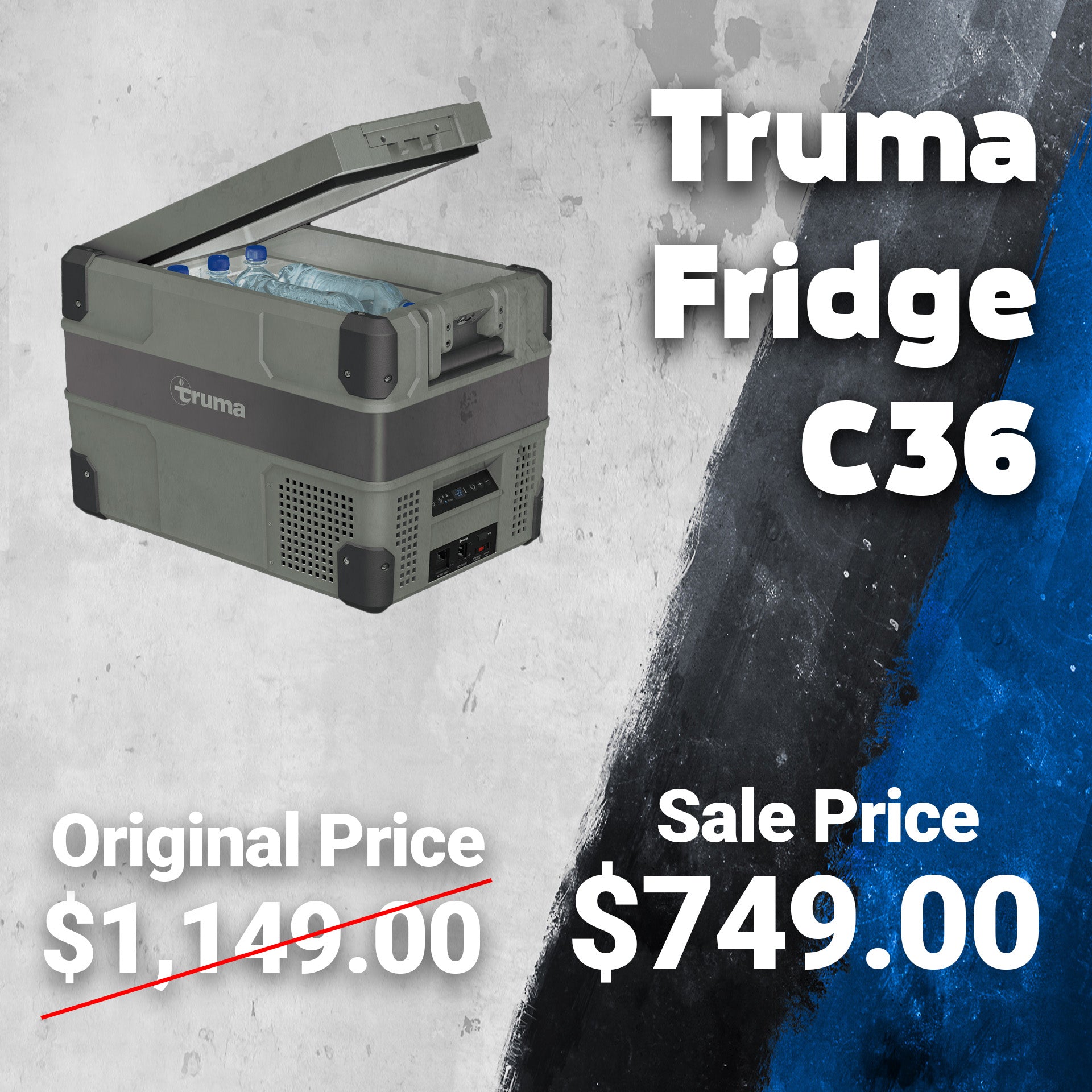 Truma Cooler C36 glacière à compression (35l) Single Zone • Réfrigérateur  mobile pour voiture, camping, voyage • DC 12/24 V, AC 100-240 V :  : Auto et moto